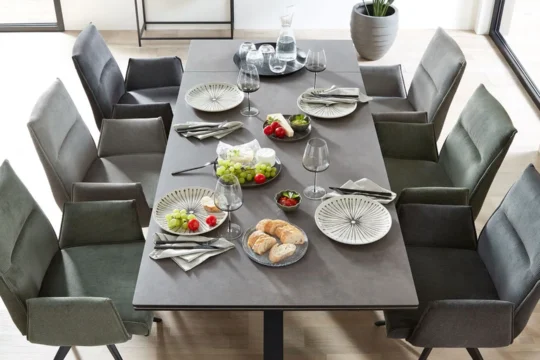 esstische aus keramik - cosyhome living design esstisch ausziehbar keramik