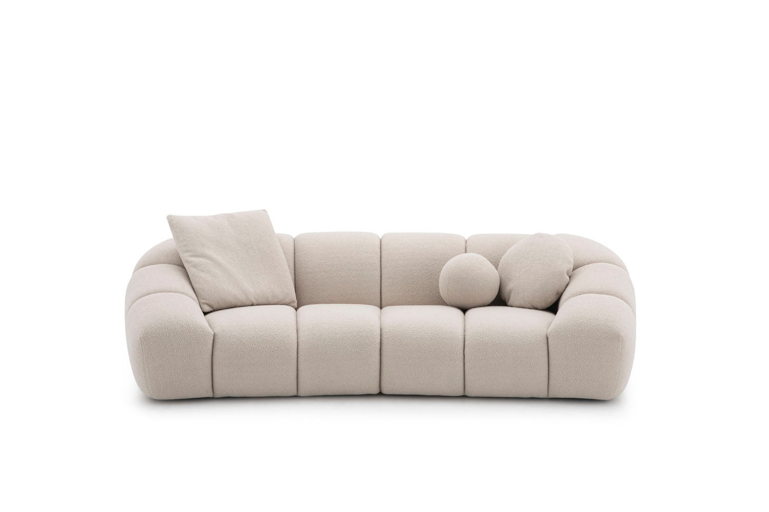 CAMPO DE´FIORI Marcello Designer Sofa 2-Sitzer in Stoff